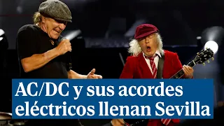 AC/DC llena La Cartuja de Sevilla en su primer concierto en España de la gira 'Power up'