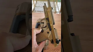 Umarex Beretta M9A3. Prueba de disparo, rendimiento del CO2.