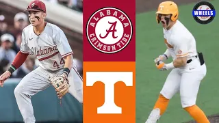 #24 Alabama vs #1 Tennessee Highlights (Game 1) | 2022 College Baseball Highlights