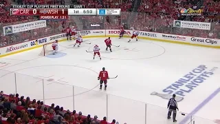 2019 Stanley Cup. R1, Gm1. Hurricanes vs Capitals. Apr 11, 2019