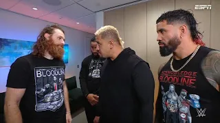 Solo Sikoa agradece y dice que aprecia a Sami Zayn - WWE SmackDown Español Latino: 09/09/2022