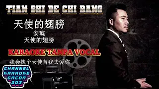 Tian Shi De Chi Bang Karaoke Tanpa Vocal 天使的翅膀 | An Hu 安琥 | Lyrics Terjemahan