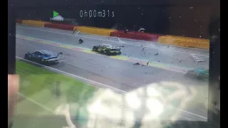 Jack Aitken Crash - Spa 24h 2021