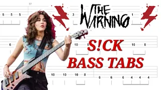 The Warning - S!CK BASS TABS | Cover | Tutorial | Lesson