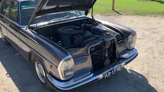 Mercedes 280SE W108 engine sound