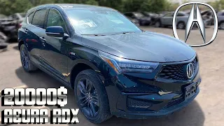 New!! ACURA RDX со страхового аукциона за 20000$. Какая экономия учитывая что новая 50000$. #АВТО