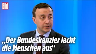 „Olaf Scholz zeigt keine Empathie“: Paul Ziemiak schießt gegen den Kanzler