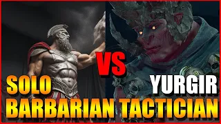 Yurgir Baldur's Gate 3 Tactician Solo w/ Spartan Build ( Throw Barbarian Berserker) BG3