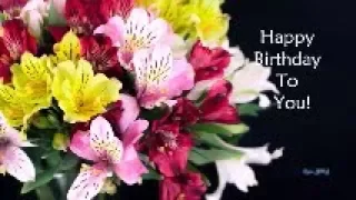 Happy Birthday Special Video - Dancing Flowers 2