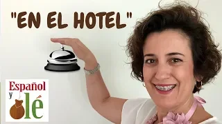 😎 Español para ir a un HOTEL en ESPAÑA. 👉CONVERSACIÓN en un HOTEL en ESPAÑOL.  ESPAÑOL de VACACIONES