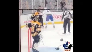 Toronto Maple Leafs - game moments vs Boston Bruins - December 8, 2018