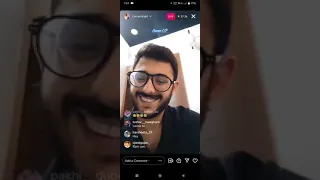 carry minati replying to yuzi chahal in his Insta live #7yearsofcarryminati #yuzichahal #carryminati