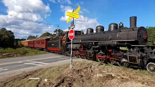 Lindo dia com passeio de Maria fumaça!