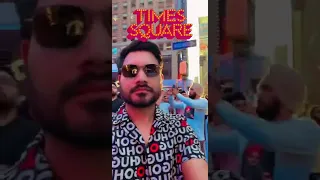 Sidhu moosewala  in Times Square , NY