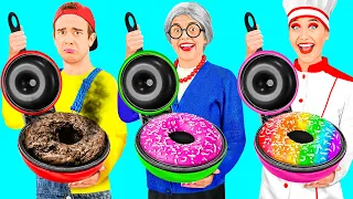 Défi De Cuisine Moi vs Grand-Mère | Gadgets de Cuisine et Astuces Parentales par TeenTeam Challenge