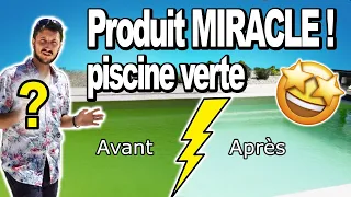 💦 PRODUIT MIRACLE eau verte piscine ⚡ Action IMMÉDIATE ⚡