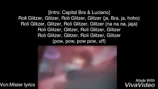 Capital bra Feat Luciano & Eno Roli Glitzer Glitzer lyrics