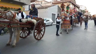 Sfilata carretti siciliani a Rosolini per "San Giuseppe"