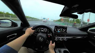 2023 Honda Civic Hybrid eHEV Test Drive POV