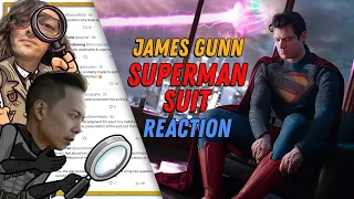 James Gunn Superman Suit Reaction