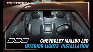 Complete Chevrolet Malibu LED Interior Lights Installation process - 8th Gen (2013+)