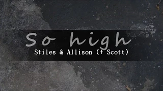 allison & stiles + scott | so high