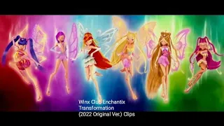 Winx Club Movie Enchantix Transformation (2022 Original Ver.) With @GonzaloOrbegozoPreCure_MMD (4K) (HD)