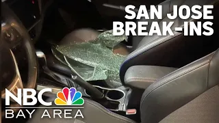 Cars at San Jose apartment complex keep getting broken into, stolen