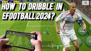 How to dribble in efootball 2024 ?🤔🧐Training 4 most useful efootball😱🤯#efootball