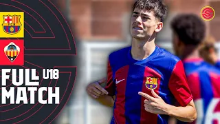 FC Barcelona vs CD Castellón U18 Memorial Joan Gil y Alonso 2023