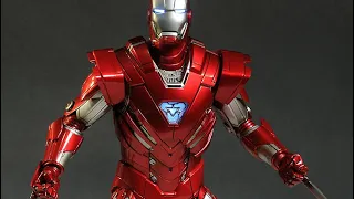 Hot Toys Iron Man 3 1/6 Iron Man Mark 33 Silver Centurion