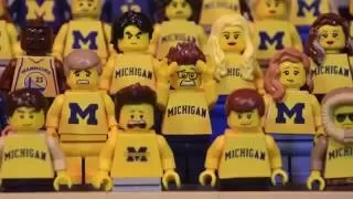 Miracle at Michigan in Lego