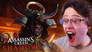 ASSASSINS CREED SHADOWS Official World Premiere Trailer REACTION!