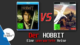 Blu-Ray vs. 4K-Blu-Ray: Der HOBBIT - Eine unerwartete Reise! | Vergleich der HDR-Bildqualität!