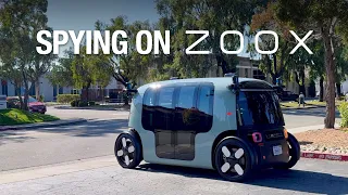 Zoox Driverless Shuttle on Foster City Public Roads
