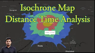 Create Isochrone | Distance Time Analysis | Mapbox | Heligeo