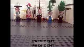 Harlem Shake president lego