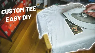 How to Put ANY Image on a Tee Shirt! (EASY DIY)