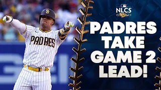 Padres come storming back with SEVEN unanswered runs to take Game 2 lead!