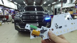 Затопленный крузак / Спецсвет / FJ Cruiser+сиденья BMW [amg200 team tuning workshop]