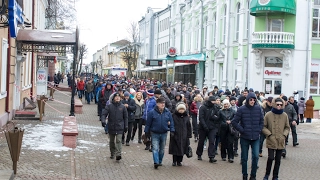 "Марш нетунеядцев" прошел в Могилеве