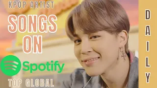 [TOP DAILY] SONGS BY KPOP ARTISTS ON SPOTIFY GLOBAL | 28 SEP 2022