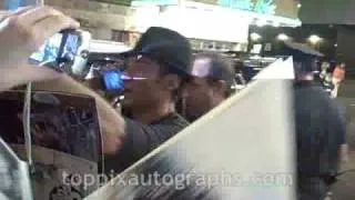 Hugh Jackman - Signing Autographs at "The Steady Rain" Stage Door