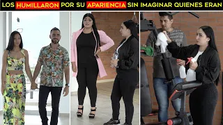 Los humillaron por su apariencia sin imaginar quienes eran