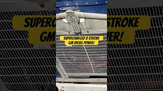 VOLUME UP! Old 2 Stroke Supercharged GM Diesel Truck