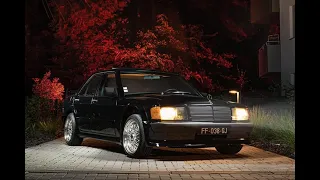 MRestyling - Pose d'un Widebody evo 1 sur la Mercedes 190e