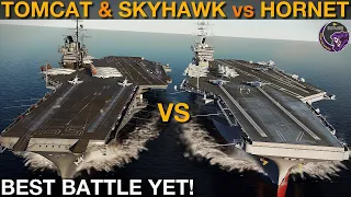 1970's US Carrier Group vs 2000's US Carrier Group (Naval Battle 59) | DCS