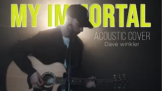 Evanescence - My Immortal (Acoustic Cover by Dave Winkler) Lyric Video #myimmortal #evanescence