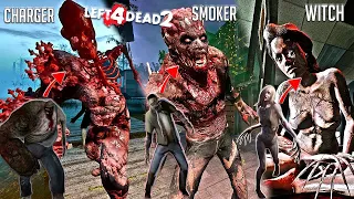 La Evolución De Los Infectados Especiales De L4D2 1 AÑO DESPUES DEL VIRUS | VIDEO 2023 |