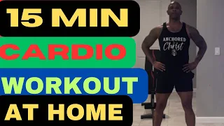 15 Min Cardio Home Workout for Beginners! (Burn Calories)